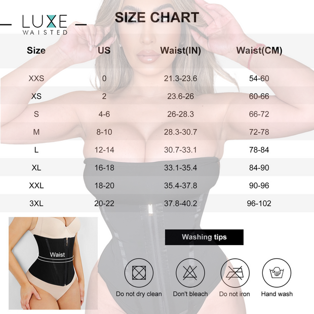 InstantFigure Womens Compression Shapewear Front Wrap One Piece