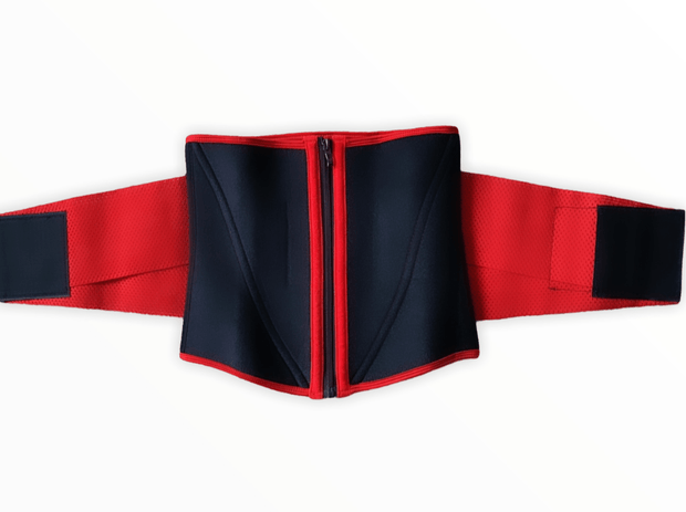 Luxe Waisted Sauna Belt Red